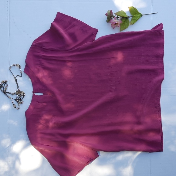 SUMMIT HILL 100%Silk Blouse - Picture 5 of 8